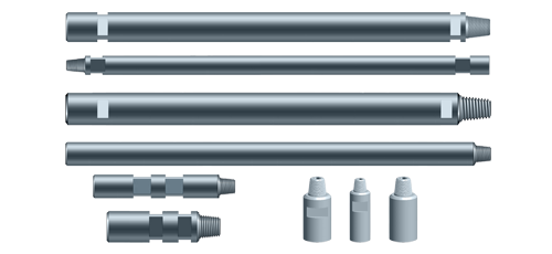 Rotary Drill Rods (Drill Pipes) & Bit Subs